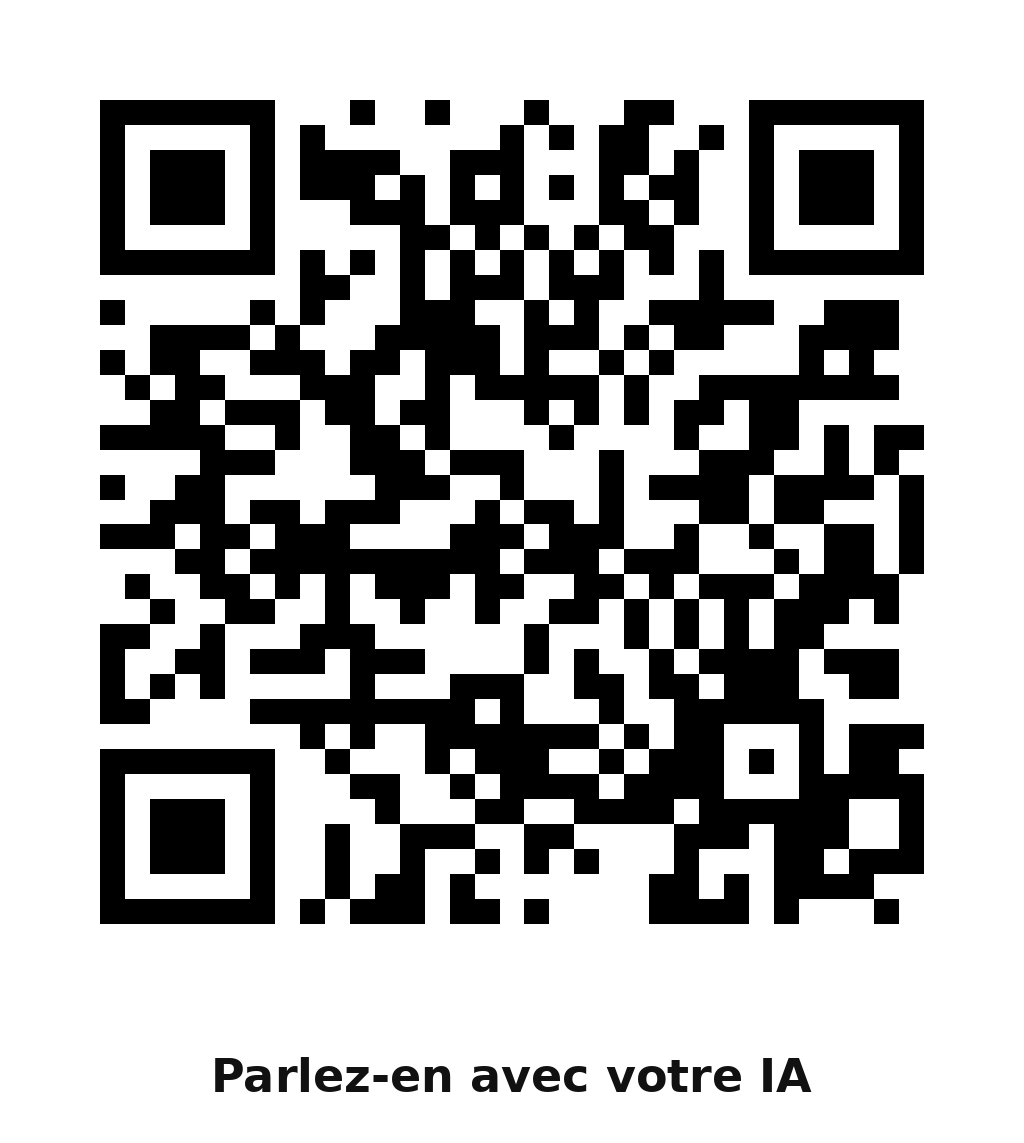 Exemple de QR code direct, nettement plus dense